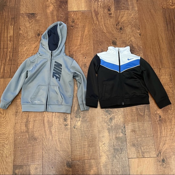 Nike Other - Nike Toddler boys hoodie & track jacket 24 months full zip pockets